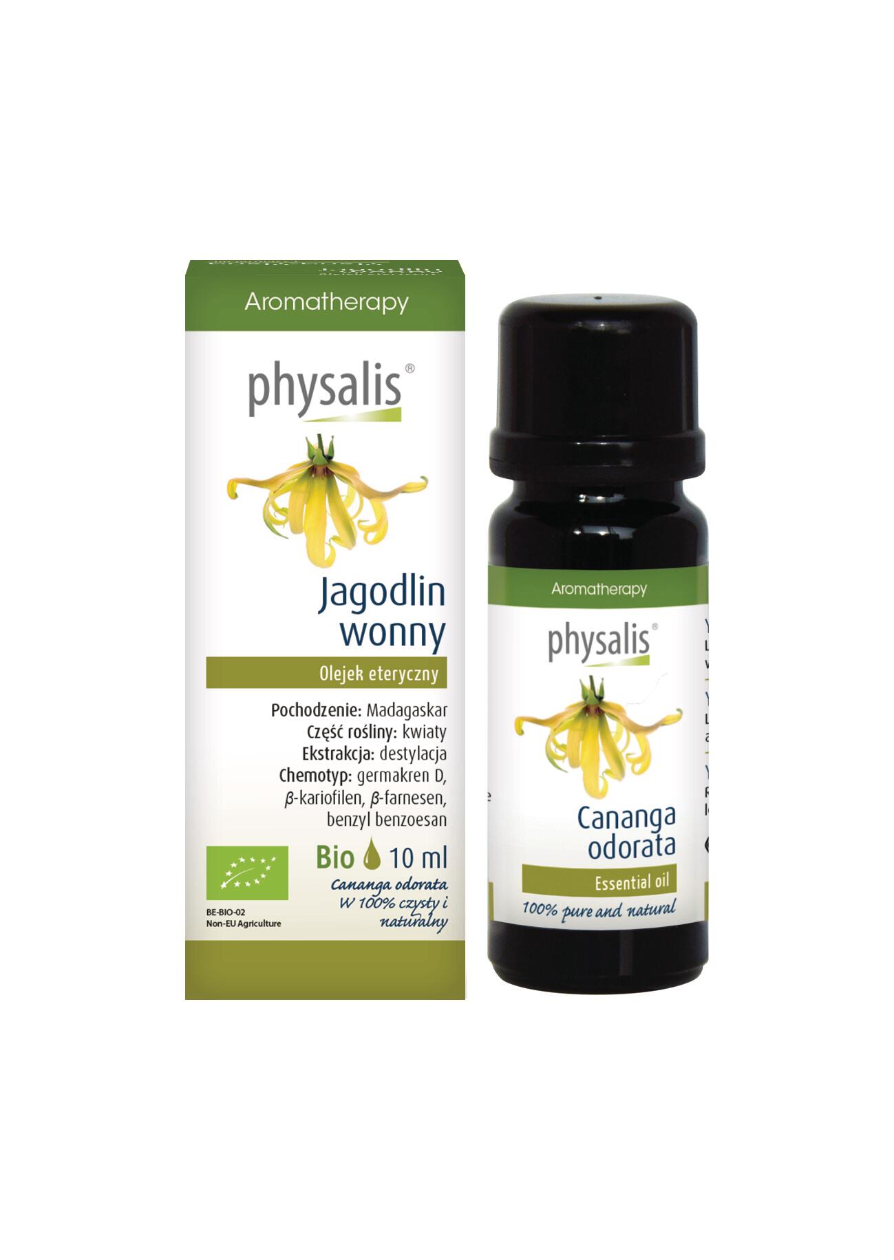 OLEJEK ETERYCZNY YLANG YLANG TOTUM BIO 10 ml - PHYSALIS