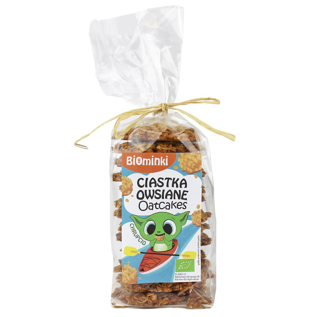 CIASTKA OWSIANE BIO 170 g - BIOMINKI