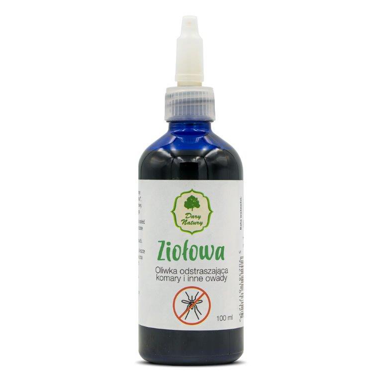 OLIWKA ZIOŁOWA NA KOMARY I INNE OWADY 100 ml - DARY NATURY (PRODUKT SEZONOWY)