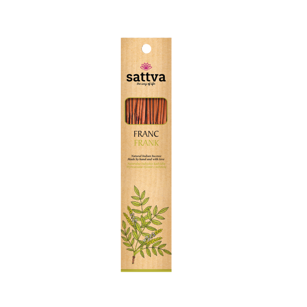 KADZIDEŁKA INDYJSKIE FRANK (15 szt.) 30 g - SATTVA (WELLNESS)