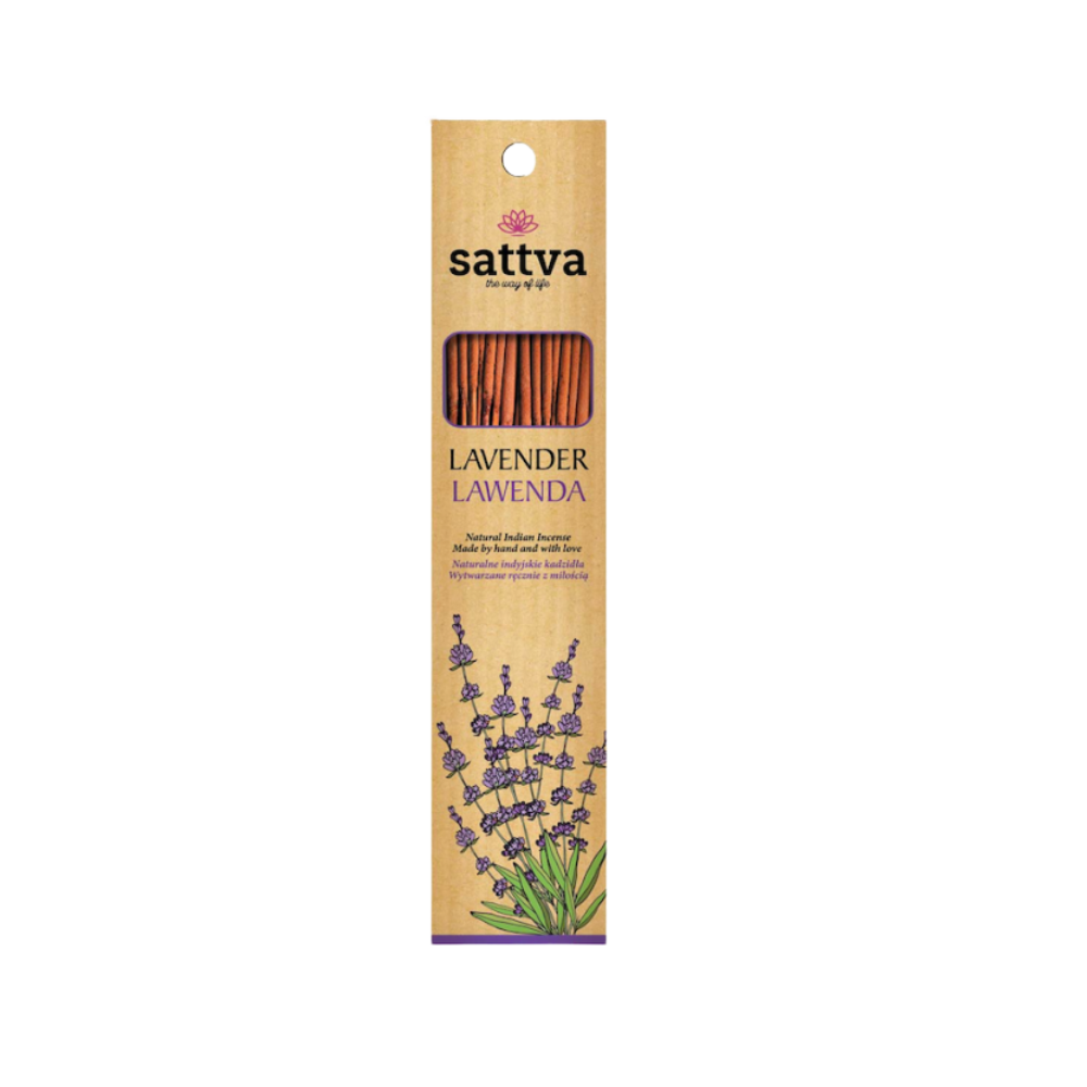 KADZIDEŁKA INDYJSKIE LAWENDA (15 szt.) 30 g - SATTVA (WELLNESS)