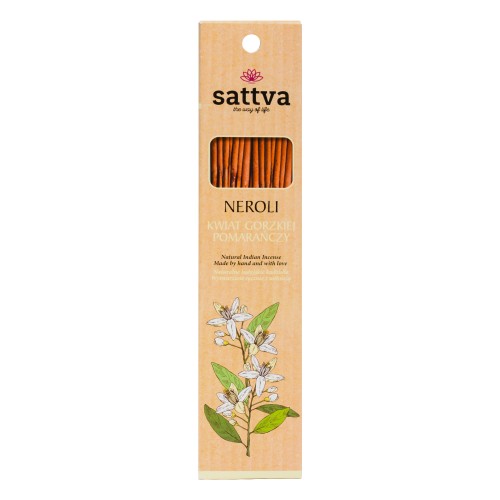 KADZIDEŁKA INDYJSKIE KWIAT GORZKIEJ POMARAŃCZY (15 szt.) 30 g - SATTVA (WELLNESS)