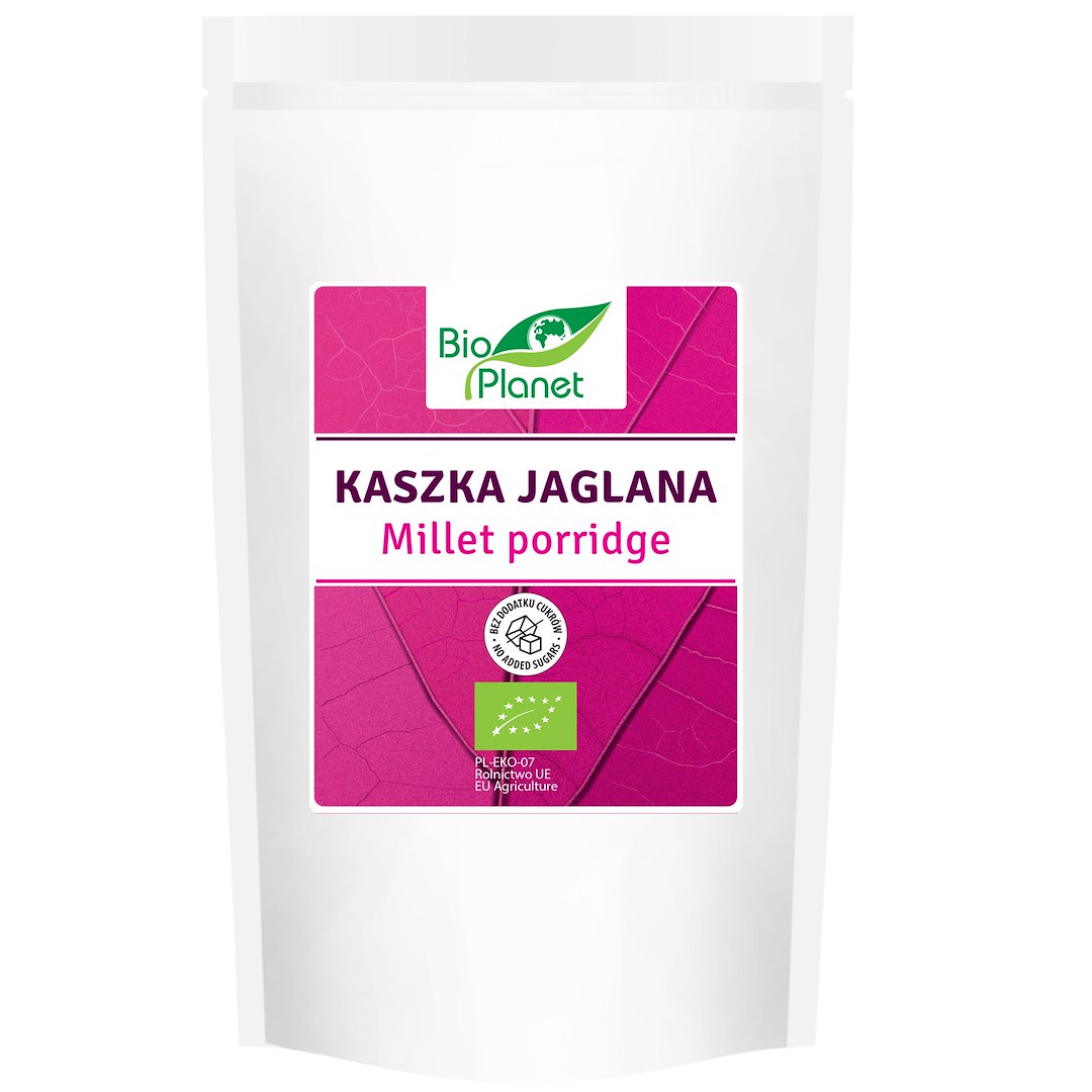 KASZKA JAGLANA BEZ DODATKU CUKRÓW BIO 200 g - BIO PLANET