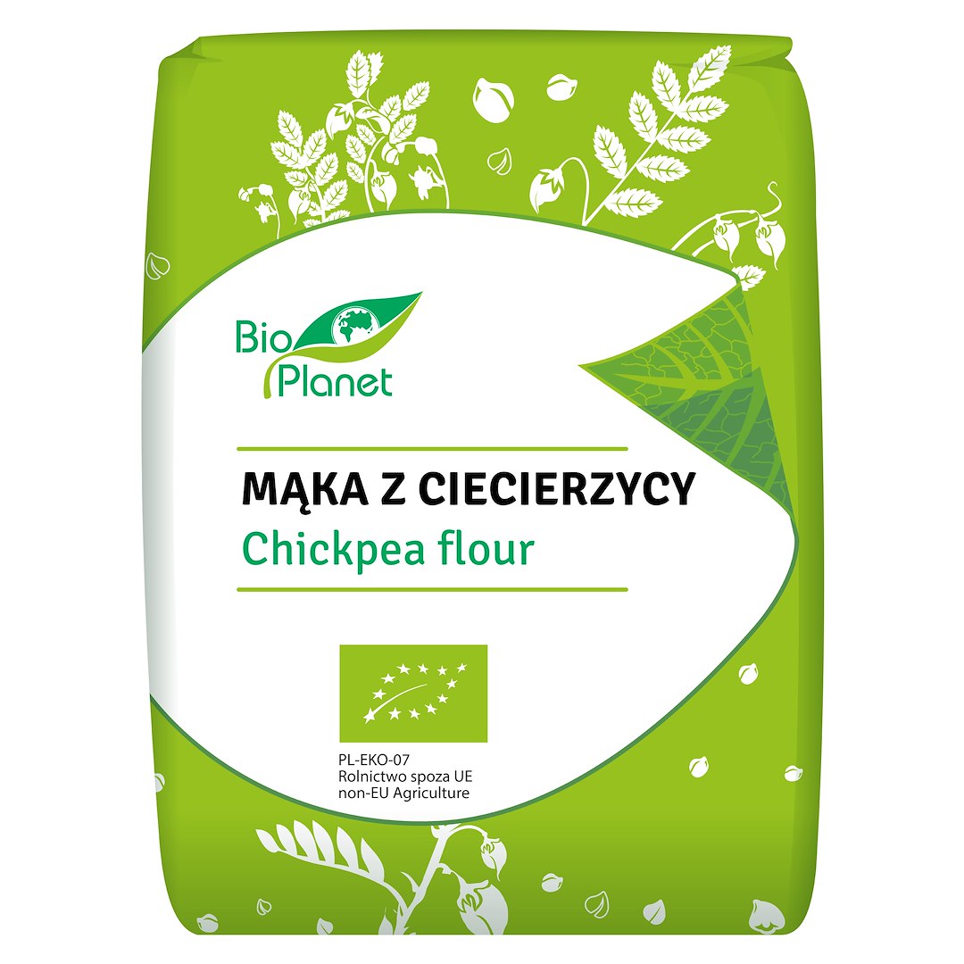 MĄKA Z CIECIERZYCY BIO 800 g - BIO PLANET