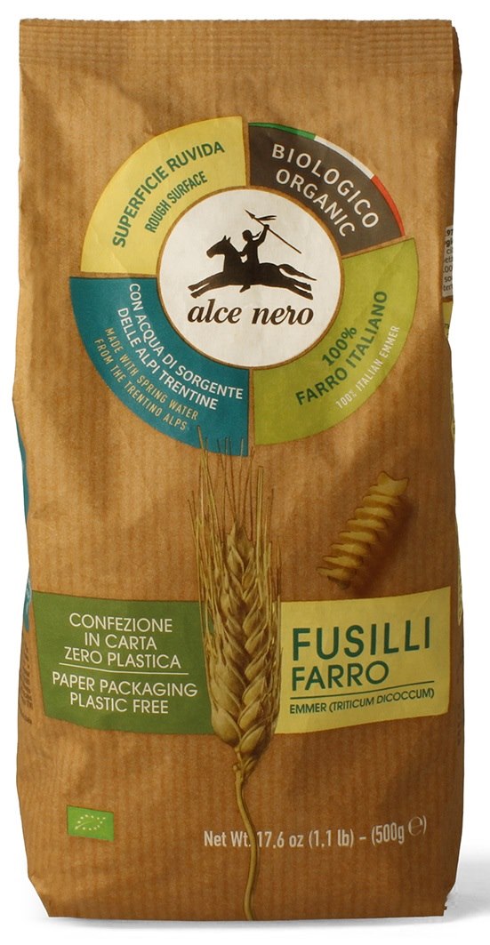 MAKARON (Z PŁASKURKI) ŚWIDERKI BIO 500 g - ALCE NERO