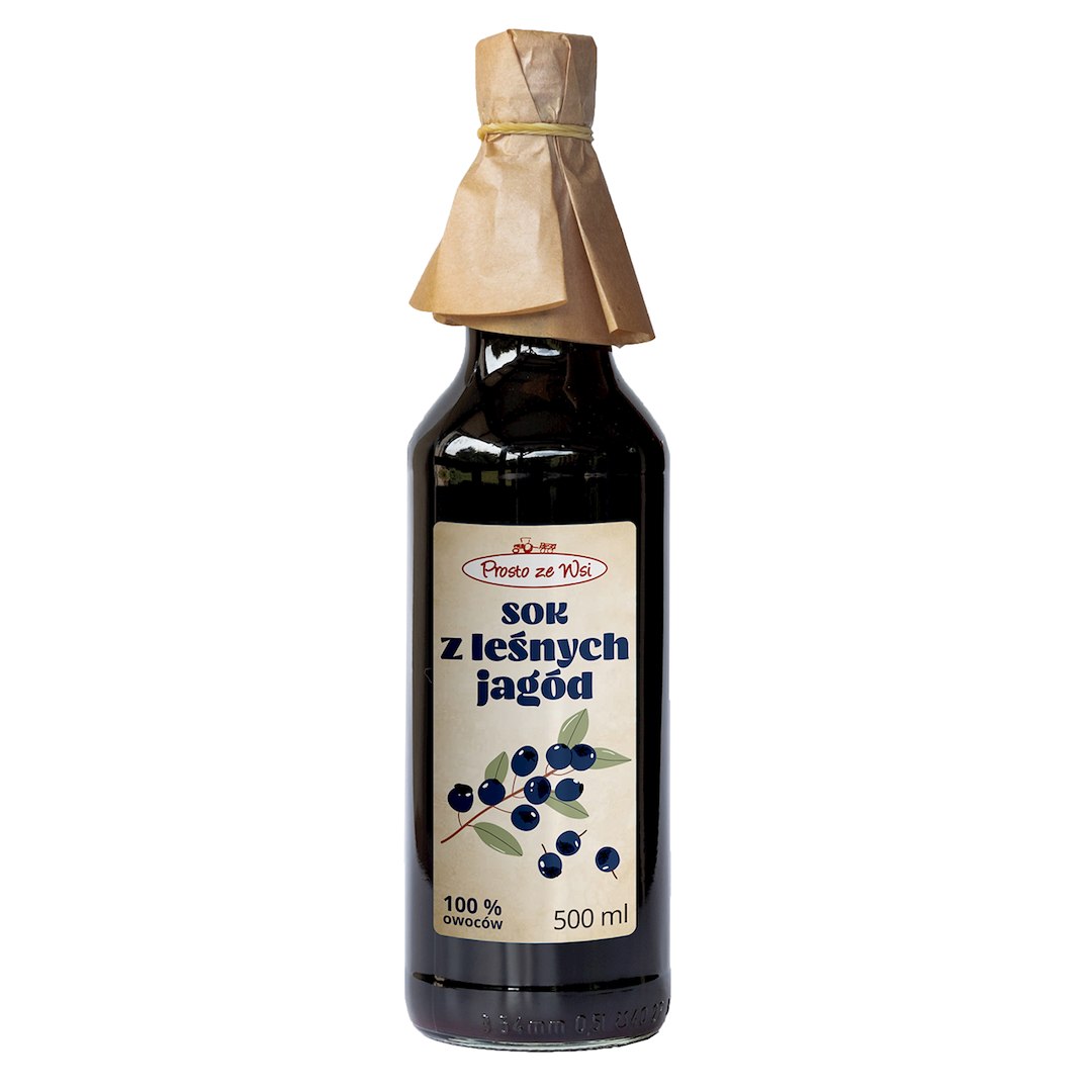 SOK JAGODOWY NFC 500 ml - PROSTO ZE WSI