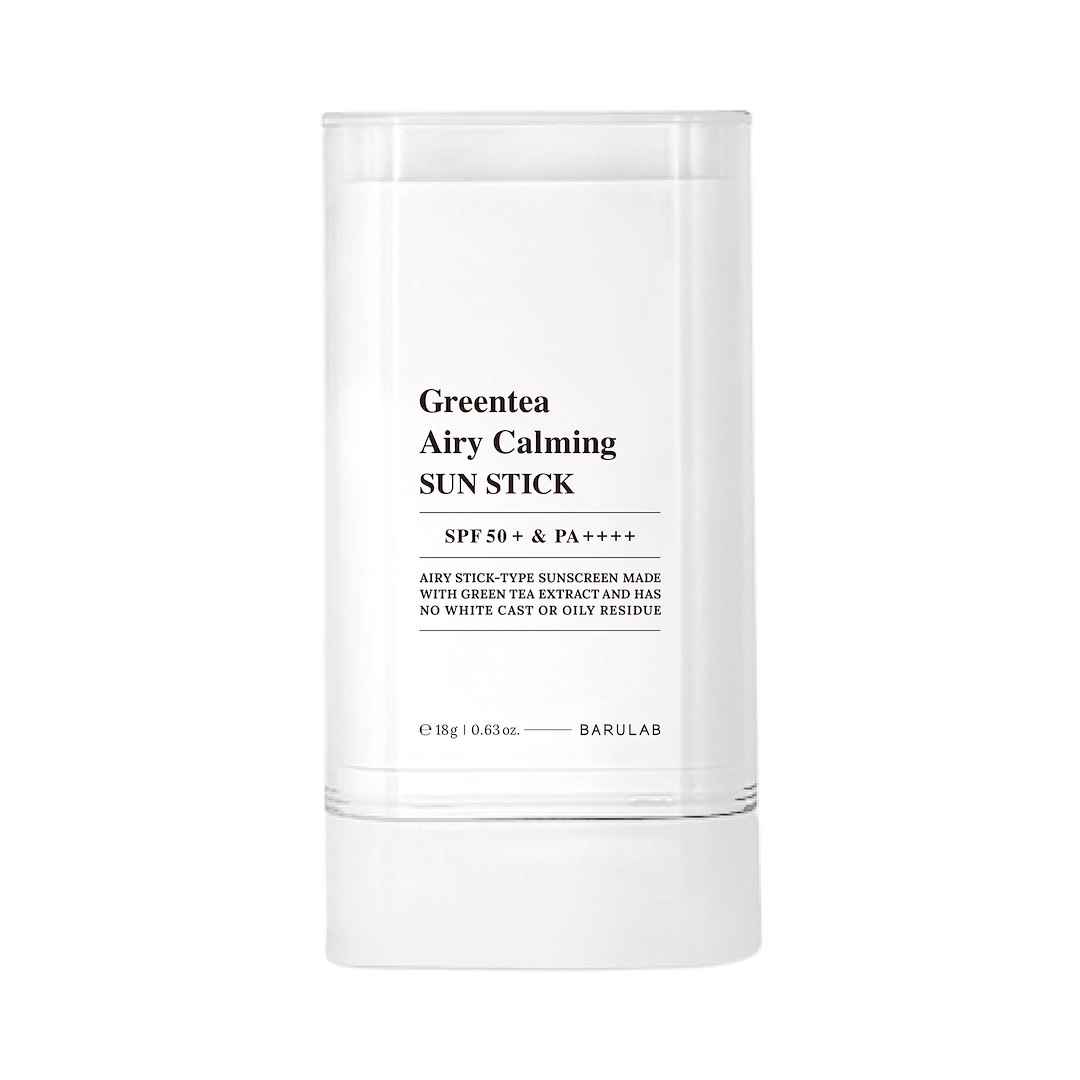 KREM PRZECIWSŁONECZNY KOREAŃSKI W SZTYFCIE ZIELONA HERBATA SPF 50+ 18 g - BARULAB